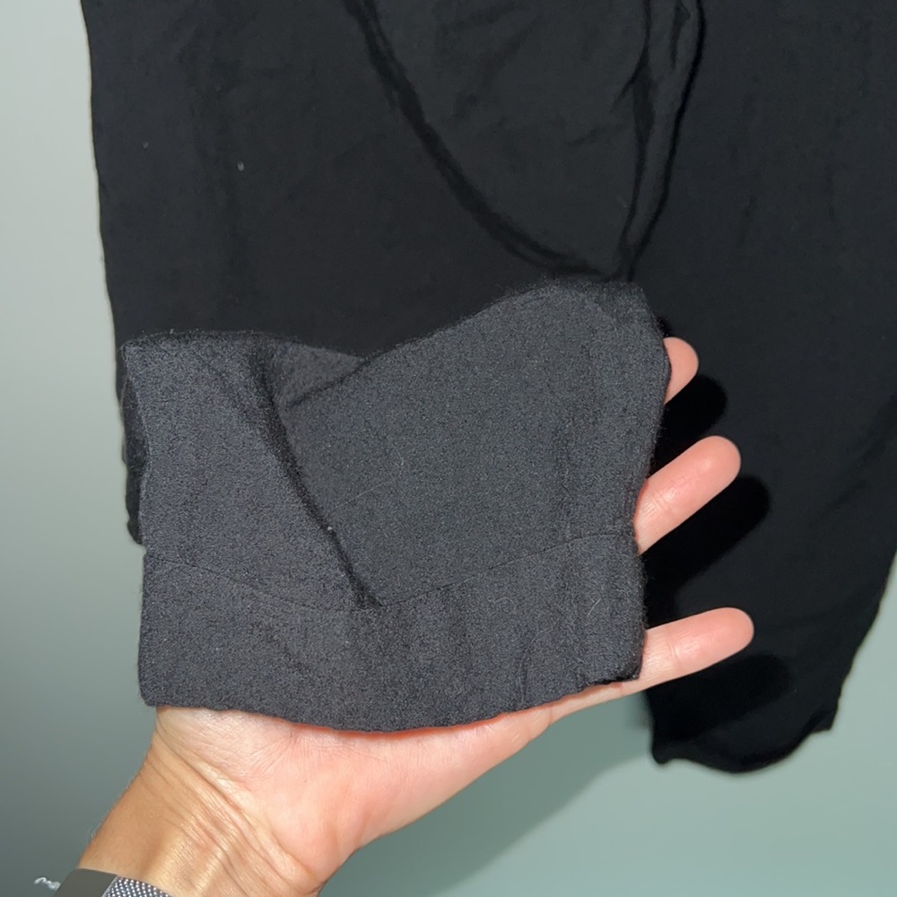 🖤Madewell Black Cuffed Track Trousers - Picture 8 of 8